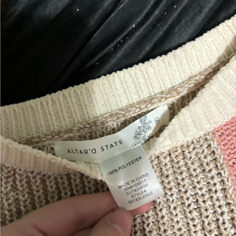 Winnie sweater from altard state patchwork - Picture 4 of 4